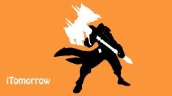 ipod Jayce Minimalistic by Quiet-Lamp HD Wallpaper Fan Art Artwork League of Legends lol