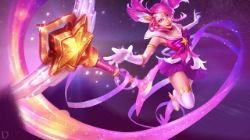 Star Guardian Lux by Drazieth HD Wallpaper Fan Art Artwork League of Legends lol
