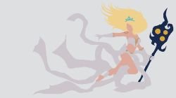 Janna Minimalistic by Sovietpancake HD Wallpaper Fan Art Artwork League of Legends lol
