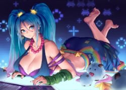 Sexy Arcade Sona by OOPARTZ▲ HD 4k Wallpaper Background Fan Art Artwork League of Legends lol (2)