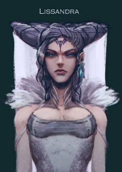 Lissandra by Zhyphrus HD Wallpaper Fan Art Artwork League of Legends lol