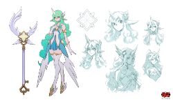 Star Guardian Soraka Concept by Jesse Li (3) HD Wallpaper Background Official Art Artwork League of Legends lol
