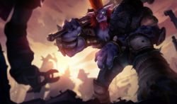 Junkyard Trundle Splash Art HD 4k Wallpaper Background Official Art Artwork League of Legends lol