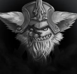 Kled Portrait by EhwazRune HD Wallpaper Fan Art Artwork League of Legends lol