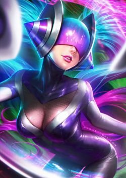 DJ Sona Ethereal by NeoArtCorE HD Wallpaper Background Fan Art Artwork League of Legends lol