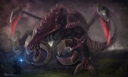 Cho'Gath Vs Ryze by Nyra119 HD Wallpaper Fan Art Artwork League of Legends lol