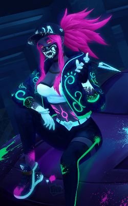 K/DA Akali by jacknguyenart (2 HD Wallpaper Background Fan Art Artwork League of Legends lol