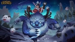 Nunu & Willump Rework by tiancaiwensen HD Wallpaper Background Fan Art Artwork League of Legends lol