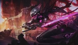 PROJECT: Fiora Splash Art HD 4k 6k Wallpaper Background Official Art Artwork League of Legends lol