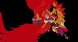 Phoenix Quinn Minimalistic by DukeofDunkshire League of Legends Artwork Wallpaper lol