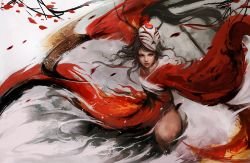 Blood Moon Akali by muju League of Legends Artwork Wallpaper lol
