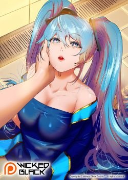 Sona by Wicked Black HD Wallpaper Background Fan Art Artwork League of Legends lol