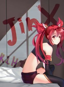 Star Guardian Jinx by 暮人K1HT HD Wallpaper Fan Art Artwork League of Legends lol
