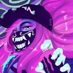 K/DA Akali by JessiChan15 HD Wallpaper Background Fan Art Artwork League of Legends lol