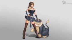 Nidalee (Skin Concept) by DDUCK KONG HD Wallpaper Fan Artwork League of Legends lol (2)