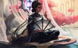 Traditional Karma Update Splash Art HD 4k 6k Wallpaper Background Official Art Artwork League of Legends lol