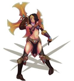 Sivir by RubyNina HD Wallpaper Fan Art Artwork League of Legends lol