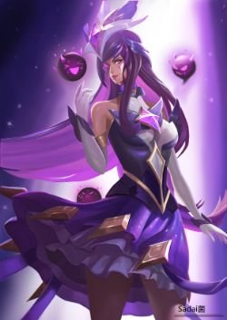 Star Guardian Syndra by Saida菌 HD Wallpaper Background Fan Art Artwork League of Legends lol