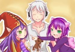 Lulu, Annie & Riven by みかみ HD Wallpaper Fan Art Artwork League of Legends lol