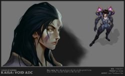 Kai'Sa Concept by The-Bravo-Ray HD 4k Wallpaper Background Official Art Artwork League of Legends lol