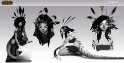 Neeko Concept by Daniel Orive (6) HD Wallpaper Background Official Art Artwork League of Legends lol