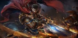 Garen HD 4k Wallpaper Background Fan Art Artwork League of Legends lol