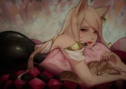 K/DA Ahri by Modern Day Cain HD Wallpaper Background Fan Art Artwork League of Legends lol