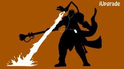 ipod Viktor Minimalistic by Quiet-Lamp HD Wallpaper Fan Art Artwork League of Legends lol