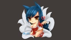 Chibi Ahri by Belle@LOL新刊籌備中 League of Legends Artwork Wallpaper lol