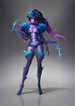 Death Blossom Zyra by bilopsis HD Wallpaper Fan Art Artwork League of Legends lol