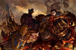 Garen by pengyue HD Wallpaper Background Fan Art Artwork League of Legends lol