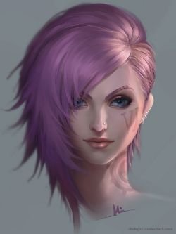 Vi Portrait by ChubyMi HD Wallpaper Fan Art Artwork League of Legends lol