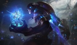 Hextech Malzahar Splash Art HD 4k Wallpaper Background Official Art Artwork League of Legends lol (2)