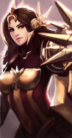 Leona by yy6242 (2) HD Wallpaper Fan Art Artwork League of Legends lol