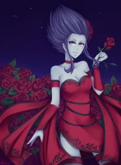 Tango Evelynn by Bakaruru HD Wallpaper Fan Art Artwork League of Legends lol