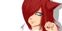 Kitty Cat Katarina Portrait by ZackArgunov HD 4k Wallpaper Fan Art Artwork League of Legends lol