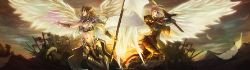 Kayle & Morgana by MonoriRogue HD 4k Wallpaper Fan Art Artwork League of Legends lol