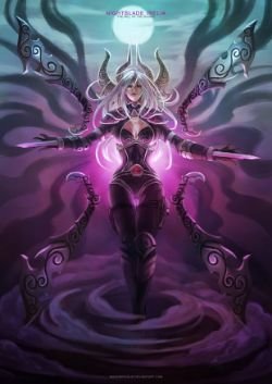 Nightblade Irelia by MonoriRogue HD Wallpaper Fan Art Artwork League of Legends lol