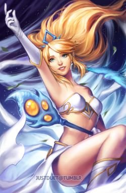 Janna by justduet HD Wallpaper Fan Art Artwork League of Legends lol