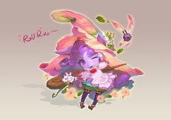 Lulu (Skin Concept) by 花弟 HD Wallpaper Fan Art Artwork League of Legends lol