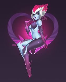 Evelynn Rework by velladonna HD Wallpaper Background Fan Art Artwork League of Legends lol
