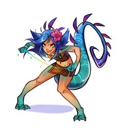 Neeko by hnai-reenei HD Wallpaper Background Fan Art Artwork League of Legends lol