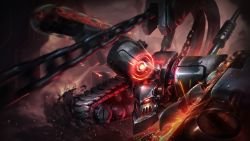 Battlecast Alpha Skarner Splash Art 4k HD Wallpaper Official Artwork League of Legends lol (2)