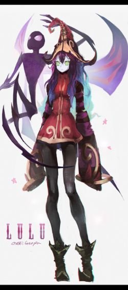 Lulu by OrekiGenya HD Wallpaper Fan Art Artwork League of Legends lol