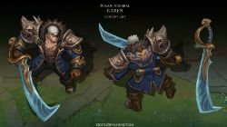Rogue Admiral Garen Concept by Yideth League of Legends Artwork Wallpaper lol (2)