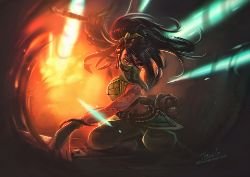 Akali Rework by TMiracle HD Wallpaper Background Fan Art Artwork League of Legends lol