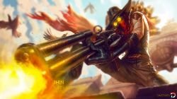 High Noon Jhin by DazzArts League of Legends Artwork Wallpaper lol