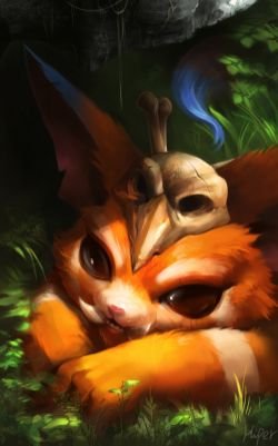 Gnar by KORHIPER HD Wallpaper Fan Art Artwork League of Legends lol