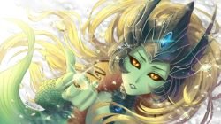 Nami by Suiiii HD Wallpaper Background Fan Art Artwork League of Legends lol