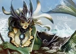 Nami by 點點 HD Wallpaper Fan Artwork League of Legends lol